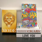 Living Room Decoration Fake Book