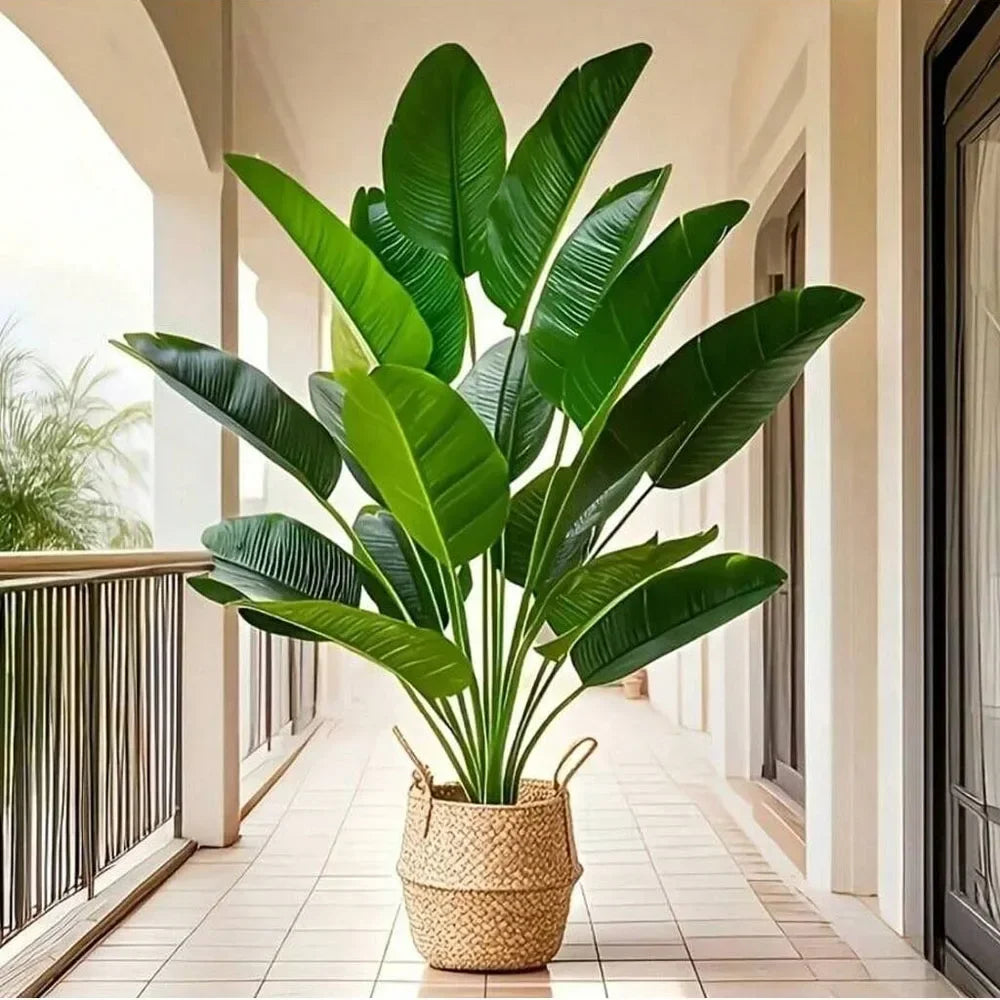 1pc 18 Leaves Artificial Large Tropical Palm Tree