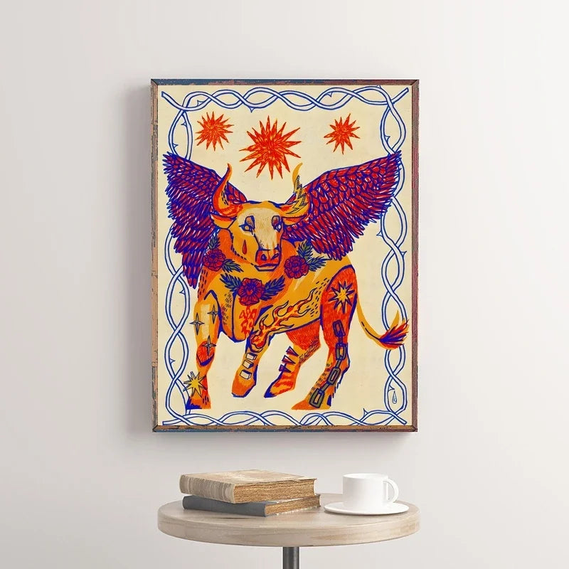 Abstract Classic Illustration Poster