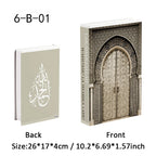 Islamic Kaaba Mosque Luxe Fake Book Storage Box