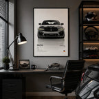 Minimalist Hyper Car Poster - E60 M5 CS M3 G800 911 GT3RSports Car Supercar Canvas