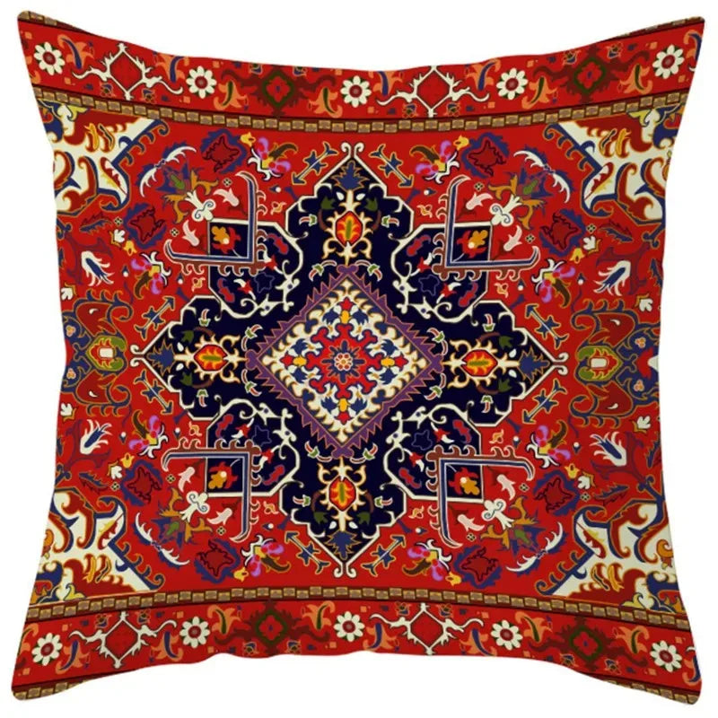 Bohemian ethnic style pillowcase living room sofa pillowcase