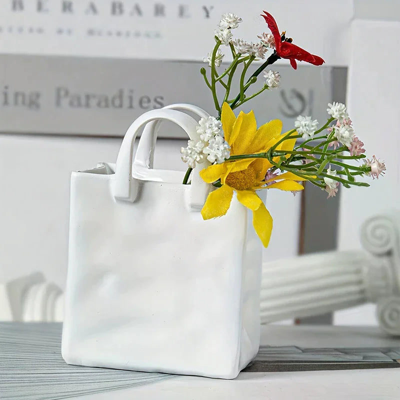 Home Handbag Shape Vase