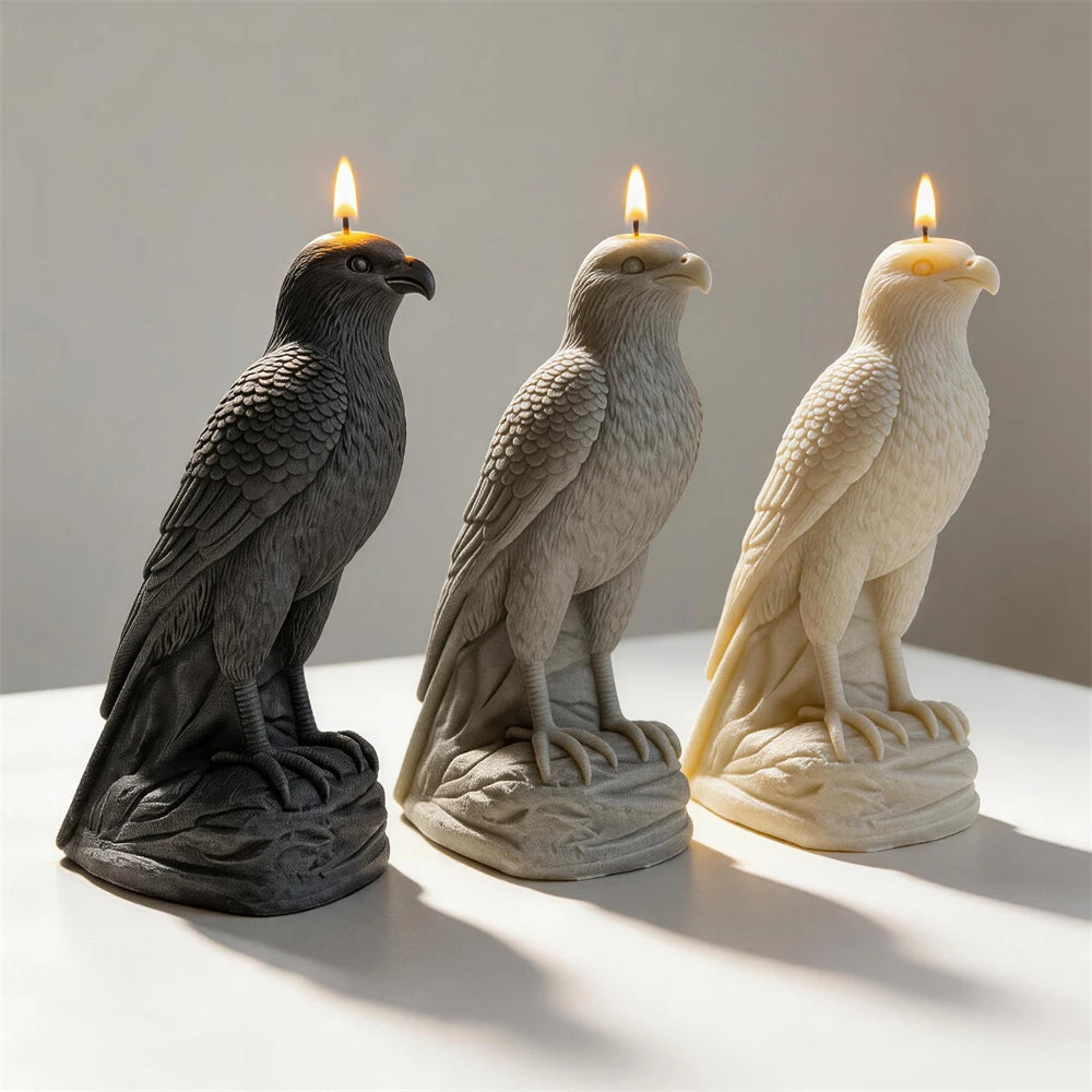 21CM Arabic Falcon Figurine Silicone Mold