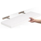 Hanging Wooden Durable Wall Shelves