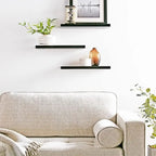 Hanging Wooden Durable Wall Shelves