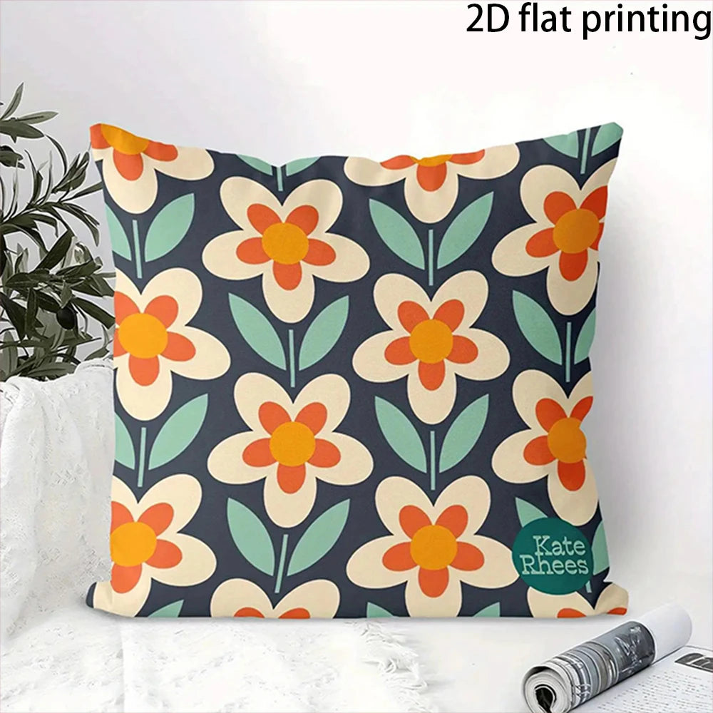 Vintage Art Throw Pillow Covers