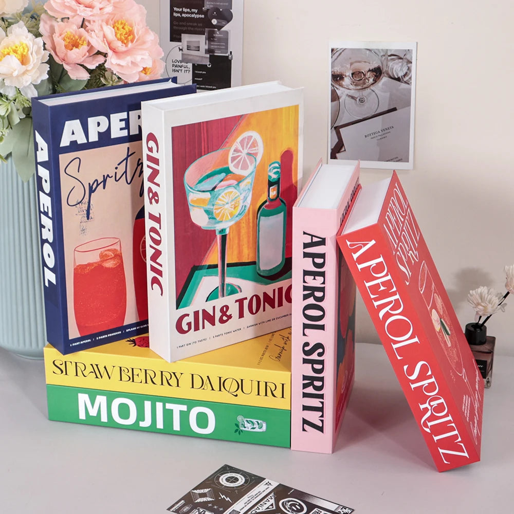 New Luxury Fake Books Home Decoration