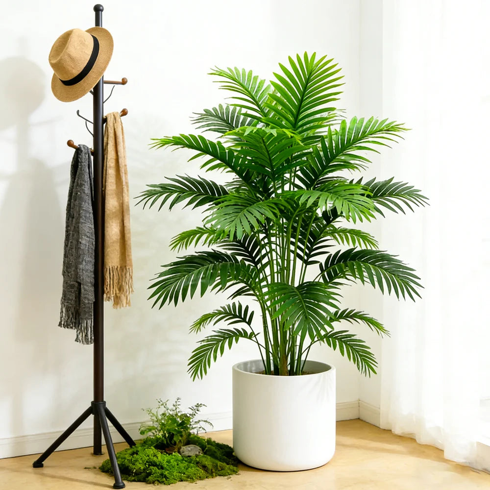 60-80cm Tall Artificial Palm Tree Fake Monstera Plant