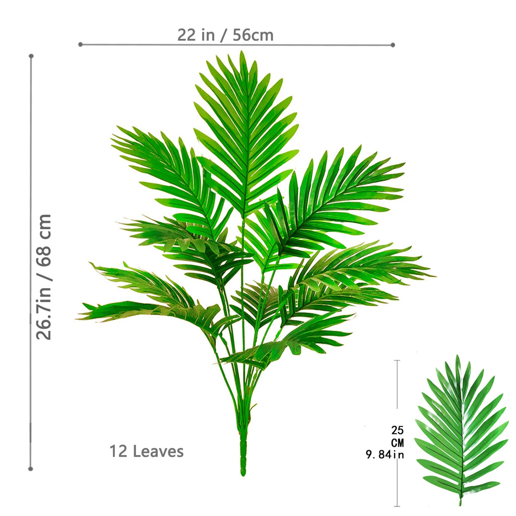 Large Artificial Palm Tree Tropical Fake Plant