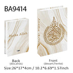 Islamic Kaaba Mosque Luxe Fake Book Storage Box
