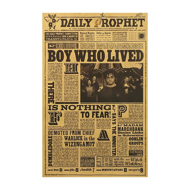 Magic School Movie Peripheral Posters