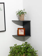 2/4/5 Layers PVC Wooden Corner Shelf
