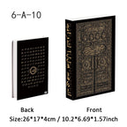 Islamic Kaaba Mosque Luxe Fake Book Storage Box