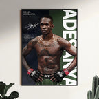 Famous Boxing Legends Poster UFC Inspirational ILIA TOPURIA Canvas Print