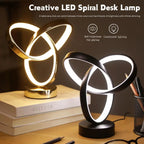 USB Creative Modern Art Desk Lamp Tri color Lighting