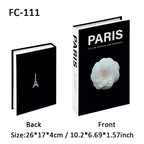 Luxury Perfume Fake Book Storage Box