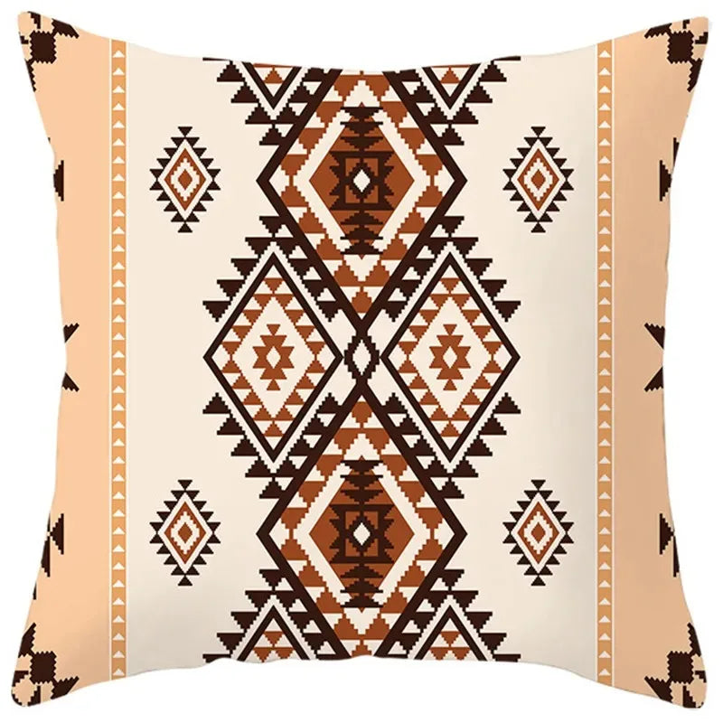 Bohemian ethnic style pillowcase living room sofa pillowcase