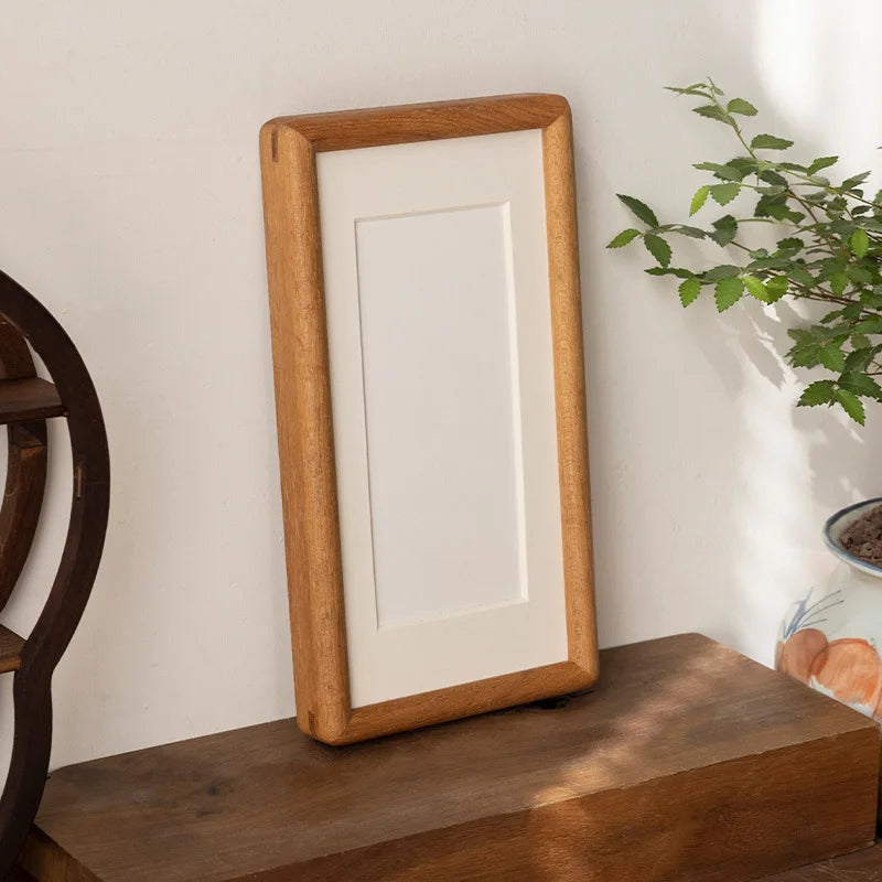 Rectangular Solid Wood Photo Frame High-Quality