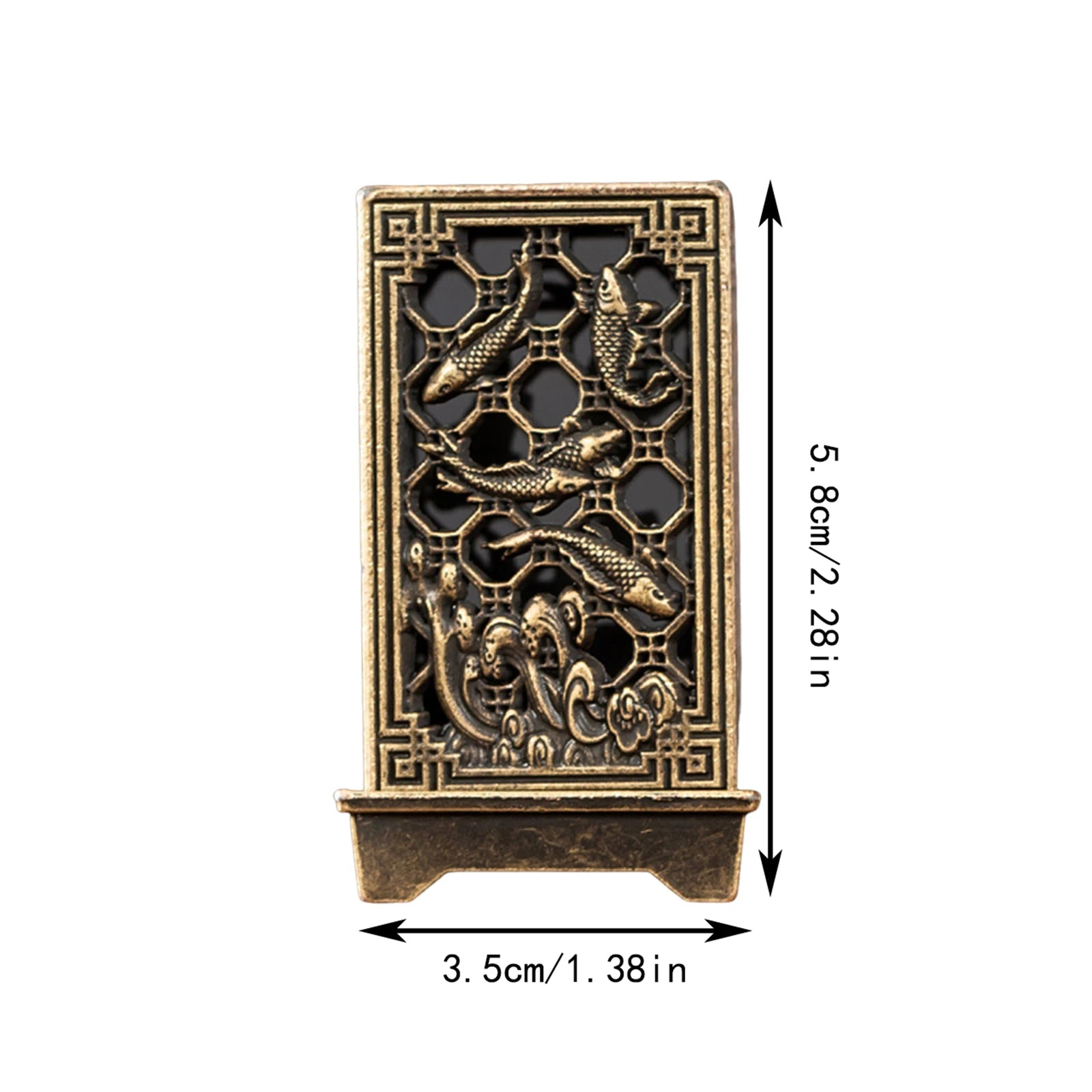 Vintage Alloy Incense Burner Stick Holder