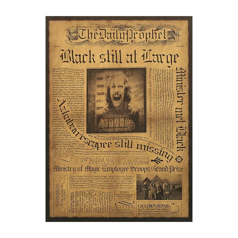 Magic School Movie Peripheral Posters
