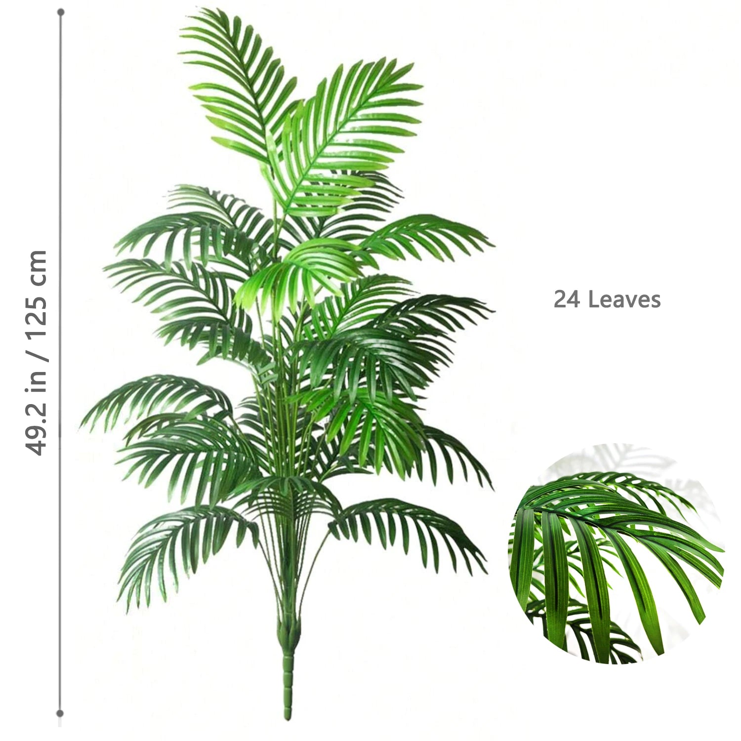 Large Artificial Palm Tree Tropical Fake Plant