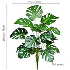 Artificial Monstera Plant Fake Palm Tree