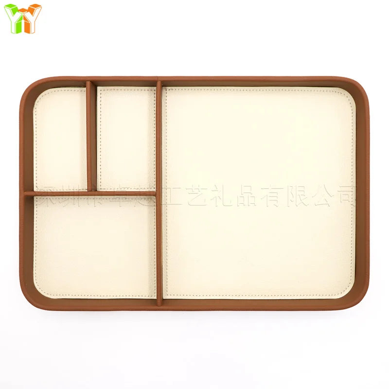 European style nightstand organizer tray