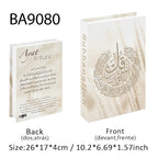 Islamic Kaaba Mosque Luxe Fake Book Storage Box