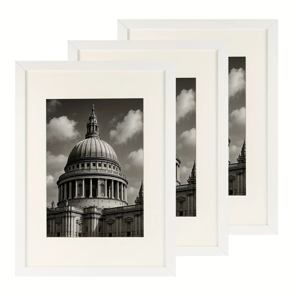 3pcs A3 Wooden Photo Frames for Wall Hanging