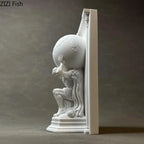 Hercules Mythical Figures Plaster Statue Desk Decoration