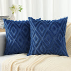 HAPIHAPPY Throw Pillow Covers Set of 2