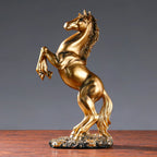 European Style Home Resin Victory Horse Statue