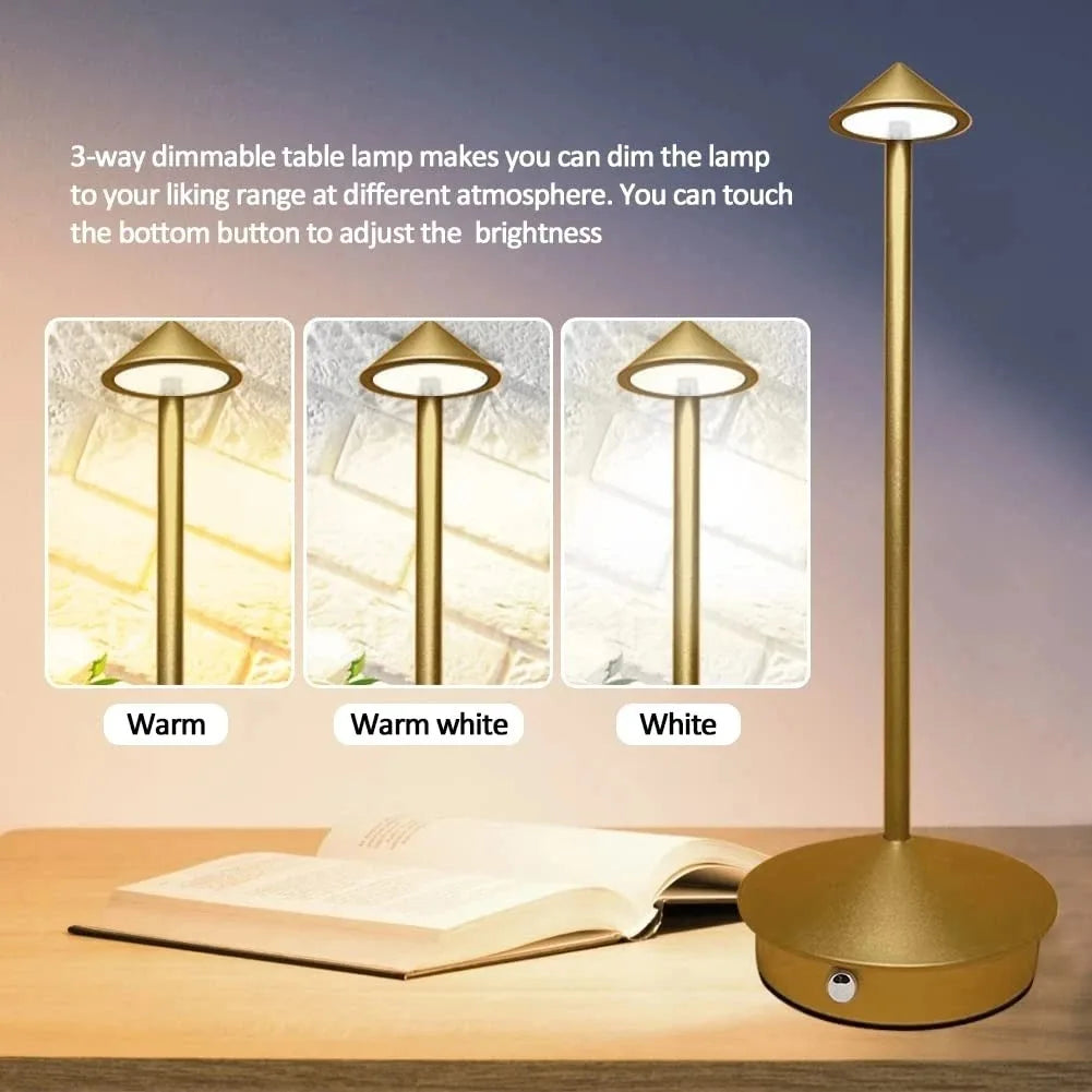 Dimmable Table Lamp Creative Dining Touch Led