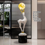 Home Decor Luminous Deer Statue