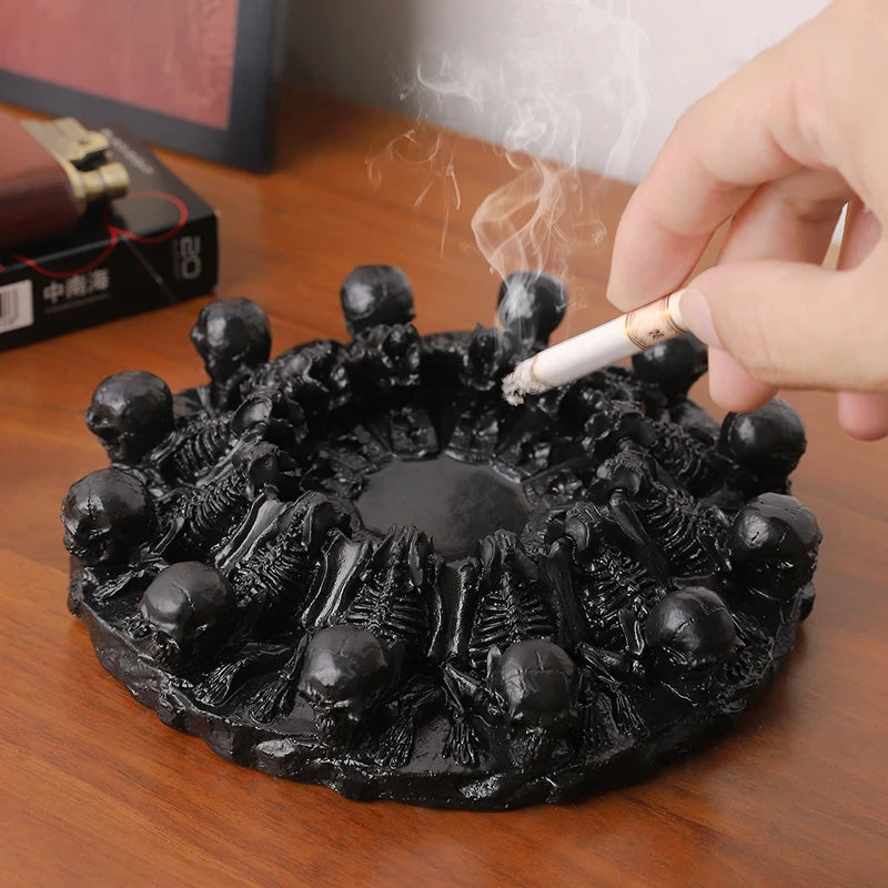 American Skull Ashtray