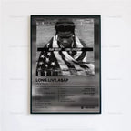 New ASAP Rocky Testing Live Love D.M.B.Tracklist Music Album Cover Poster Prints Wall Art