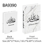 Islamic Kaaba Mosque Luxe Fake Book Storage Box