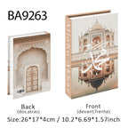 Islamic Kaaba Mosque Luxe Fake Book Storage Box