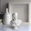 Apollo Bust Greek and Roman Mythology God of Sunlight 6 inch Resin Head Sculpture