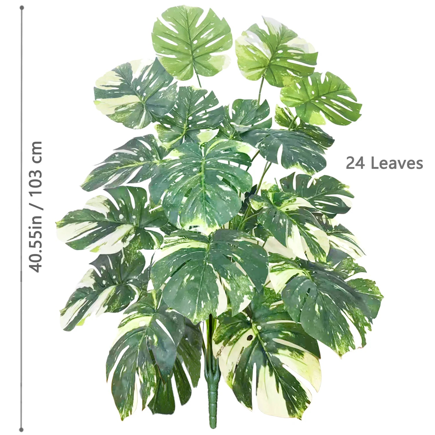 Artificial Monstera Plant Fake Palm Tree