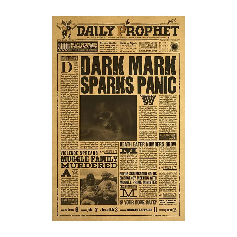Magic School Movie Peripheral Posters