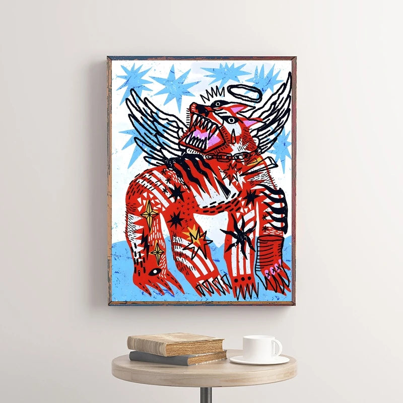 Abstract Classic Illustration Poster