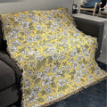 Europe Style Sofa Throw Blanket Cotton Thread Knitted Blanket