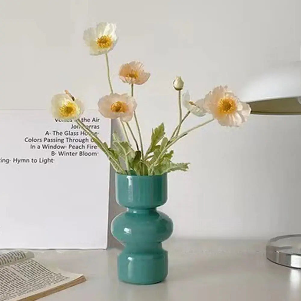 Retro Medieval Glass Vase