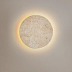 Natural Yellow Cave Stone Led Sconce Lamp