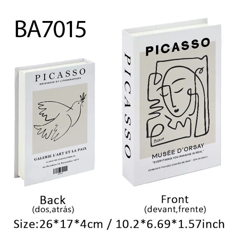 Matisse Fake Books For Decoration Storage Box