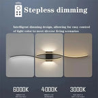 Long Strip LED Wall Lamp Modern Remote Control Dimming Living Roomdecor Wall Lamp