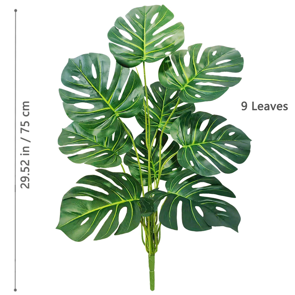 Artificial Monstera Plant Fake Palm Tree