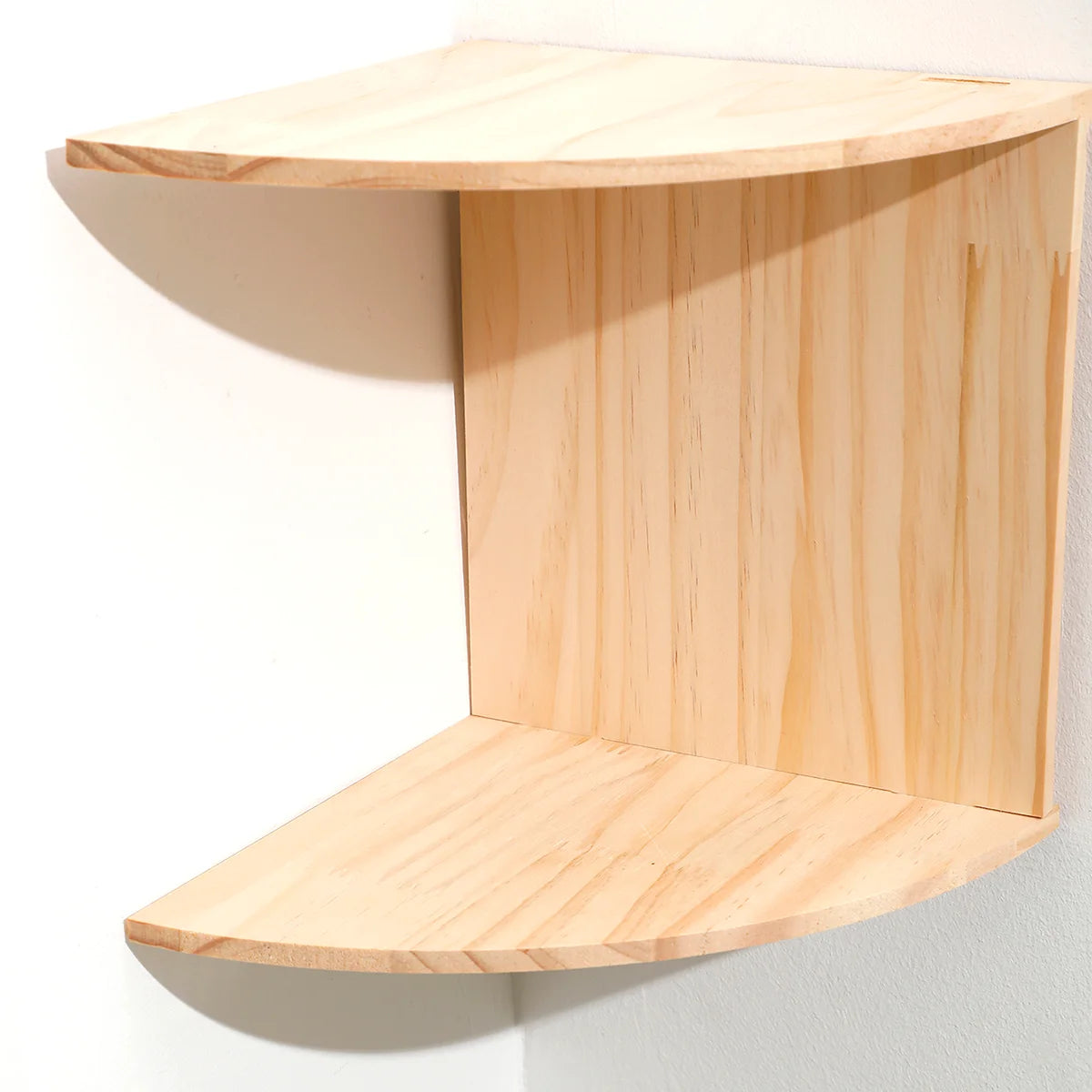 2/4/5 Layers PVC Wooden Corner Shelf